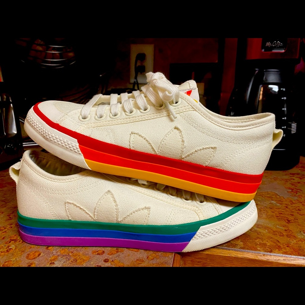 Adidas Pride Canvas Sneakers